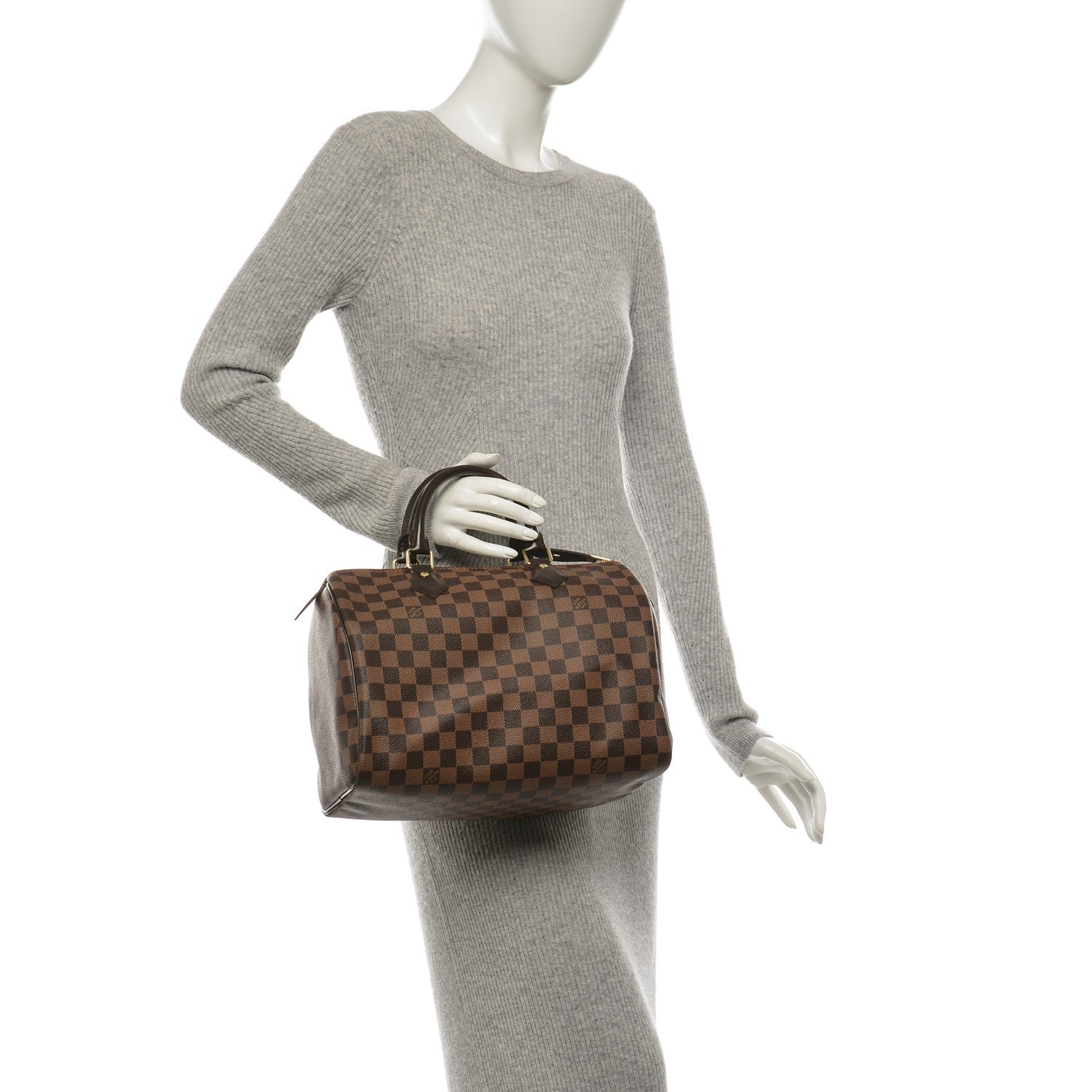 Louis Vuitton Damier Ebene Speedy 30 2 of 8
