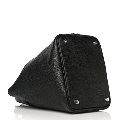 Hermes Taurillon Clemence Picotin Lock 18 PM Black 4 of 11