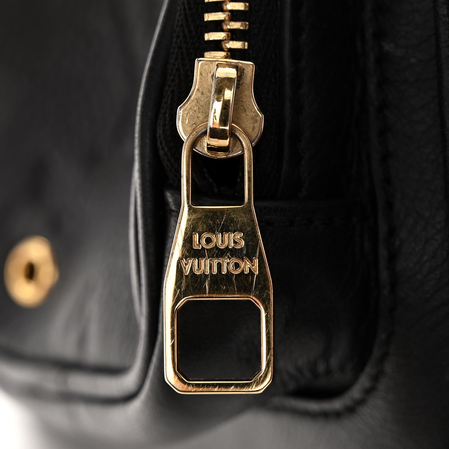 Louis Vuitton Calfskin Monogram Embossed Utility Crossbody Black 16 of 16