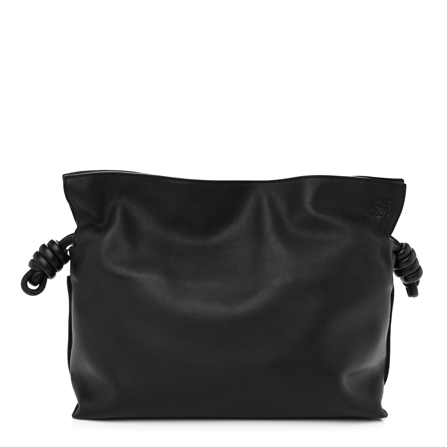 Loewe Nappa Medium Flamenco Knot Bag Black 1 of 8