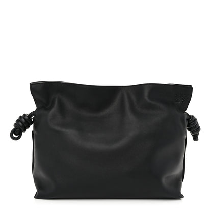 Loewe Nappa Medium Flamenco Knot Bag Black 1 of 8