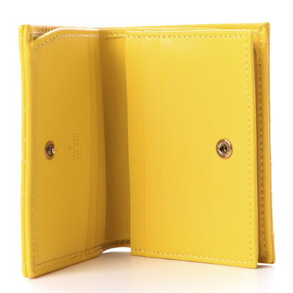 Gucci Calfskin Matelasse GG Marmont Card Case Stone Topaz 5 of 9