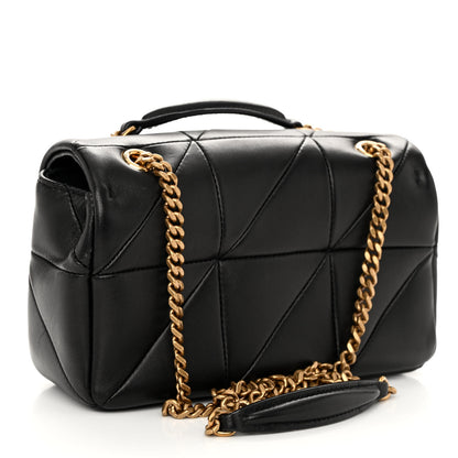 Saint Laurent Lambskin Patchwork Monogram Small Jamie Black 3 of 9