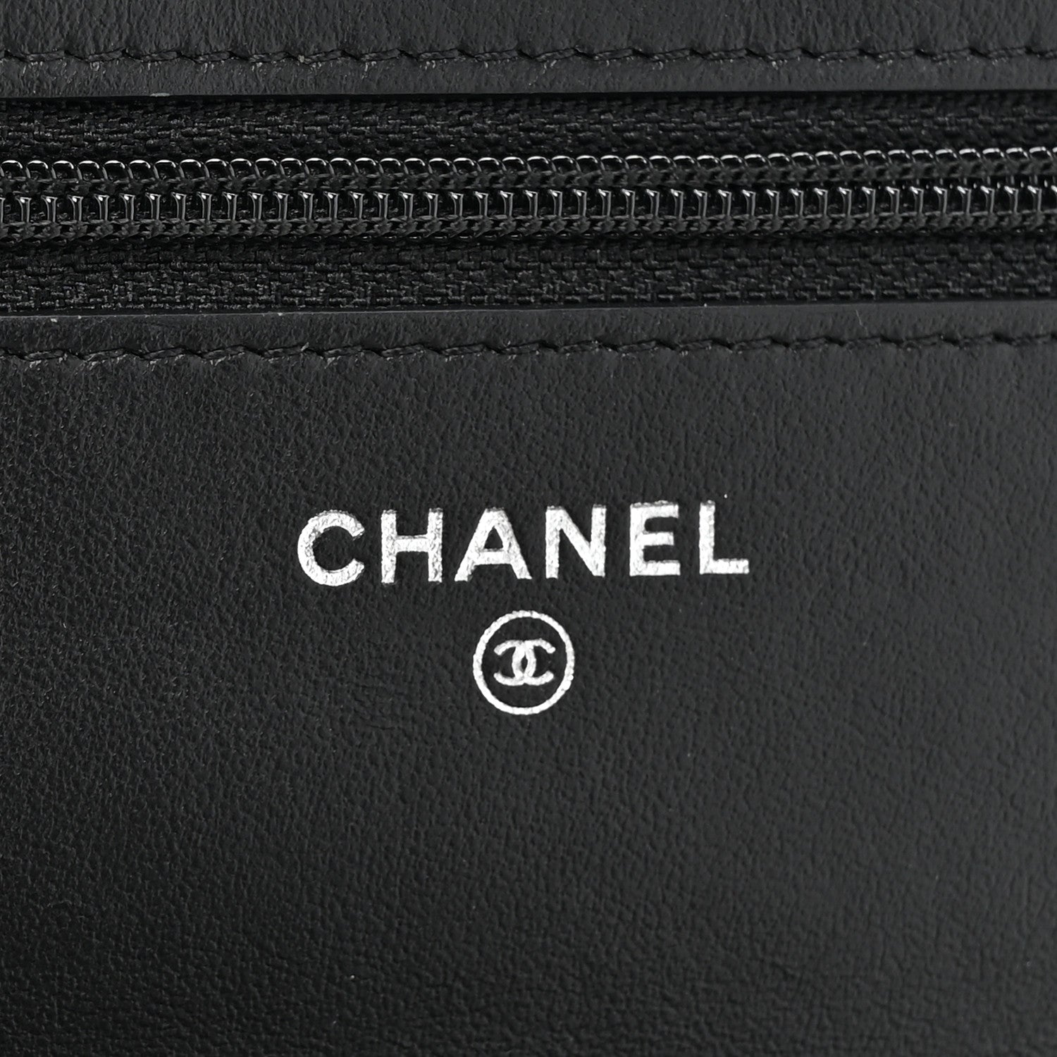 Chanel Patent Calfskin Quilted Reissue Wallet On Chain WOC So Black 6 of 16