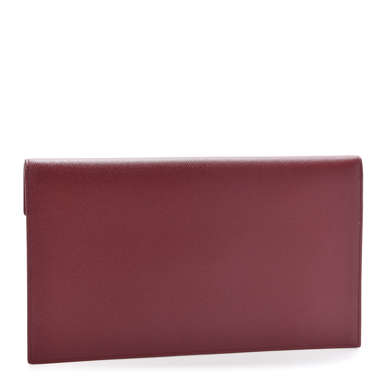 Saint Laurent Grain De Poudre Uptown Pouch Red 2 of 9