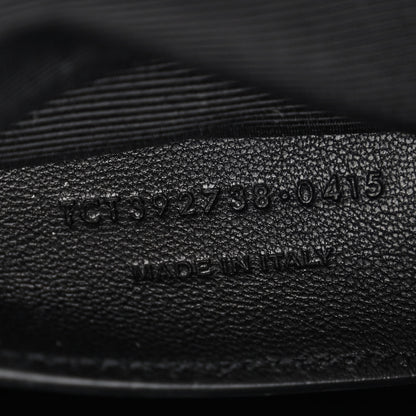 Saint Laurent Sheepskin Matelasse Chevron Monogram Large College Satchel Light Coal 8 of 12
