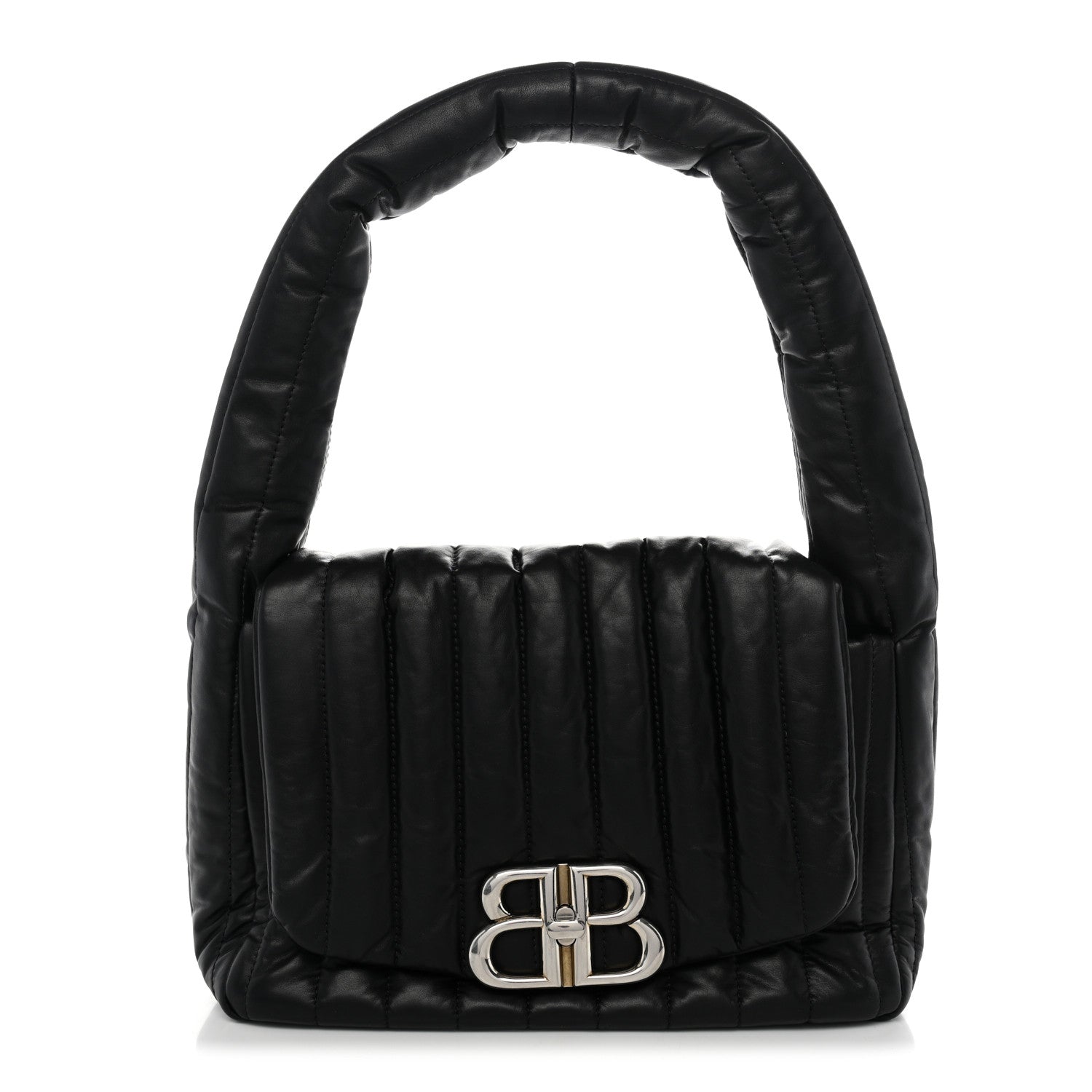 Balenciaga Thin Calfskin Small Monaco Sling Shoulder Bag Black 1 of 10