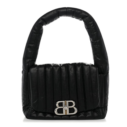 Balenciaga Thin Calfskin Small Monaco Sling Shoulder Bag Black 1 of 10