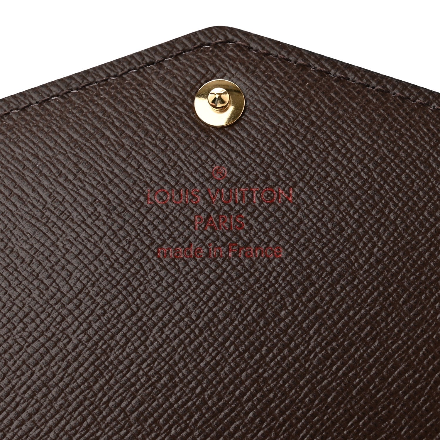 Louis Vuitton Damier Ebene Sarah Wallet NM 6 of 9