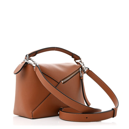 Loewe Calfskin Small Puzzle Edge Bag Tan 3 of 10