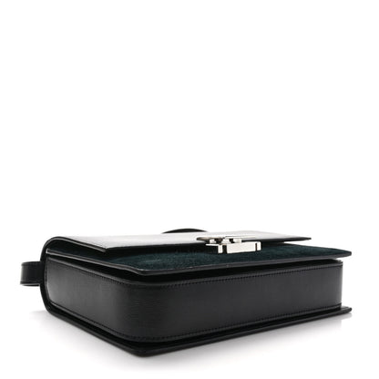 Saint Laurent Smooth Calfskin Suede Medium Bellechasse Black 4 of 8
