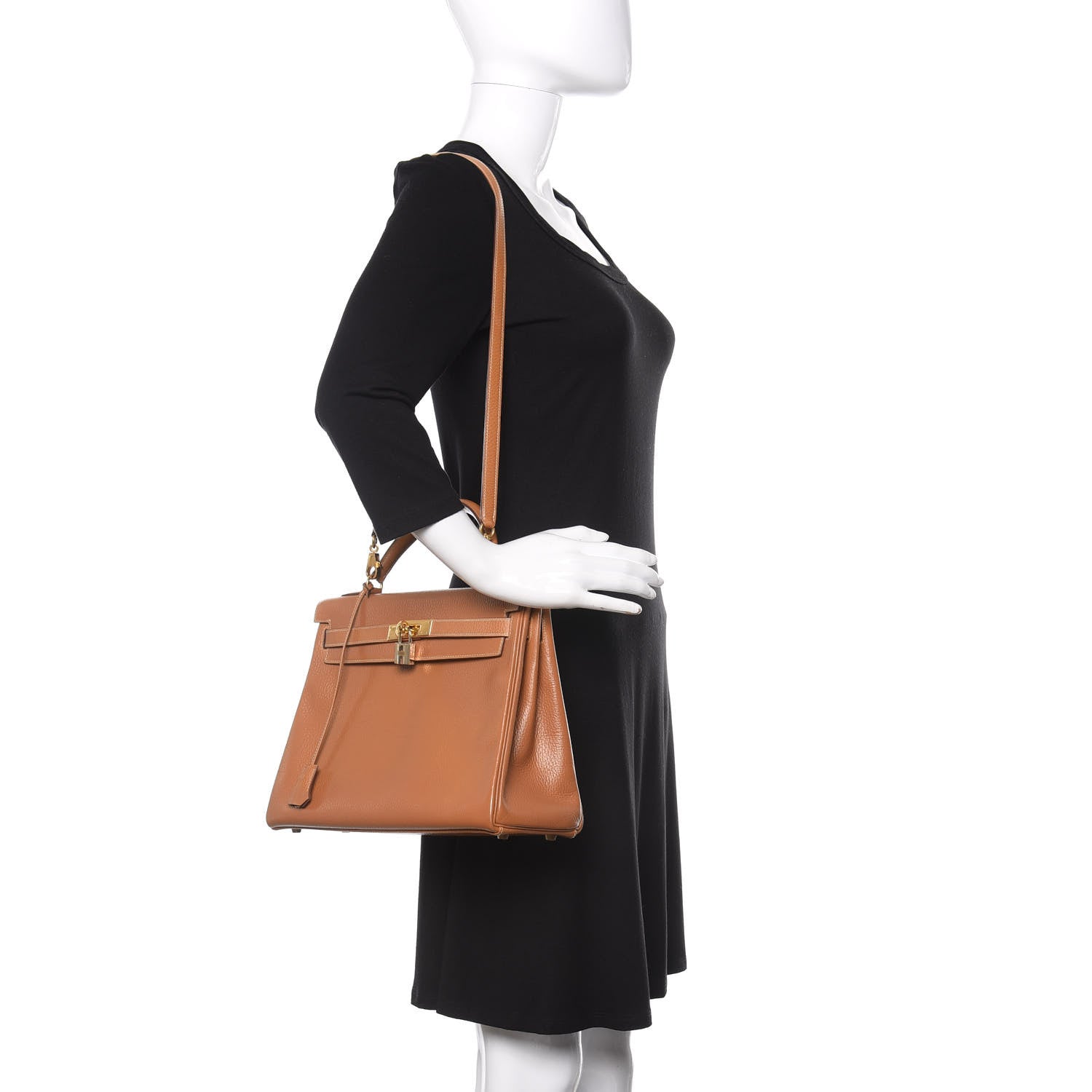 Hermes Ardennes Kelly Retourne 32 Naturelle 3 of 19