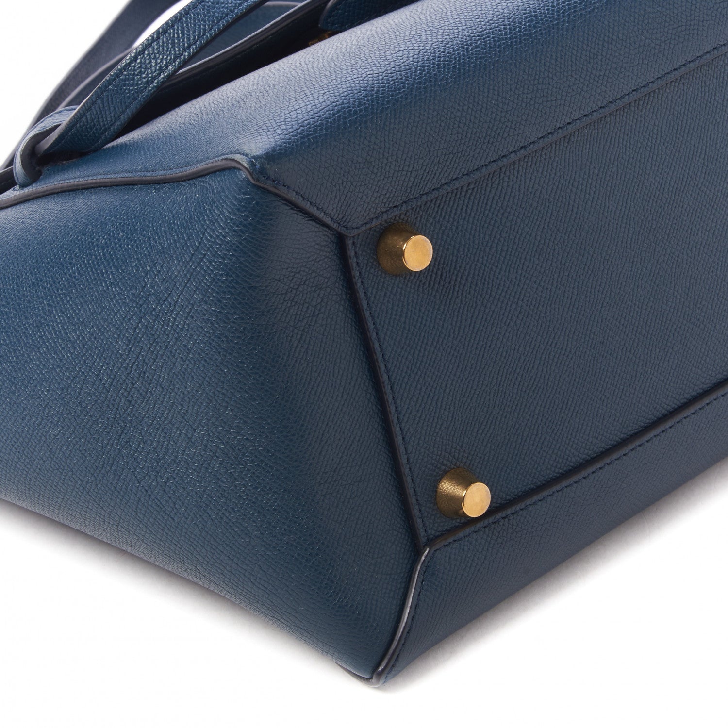 Celine Grained Calfskin Mini Belt Bag Steel Blue 6 of 9