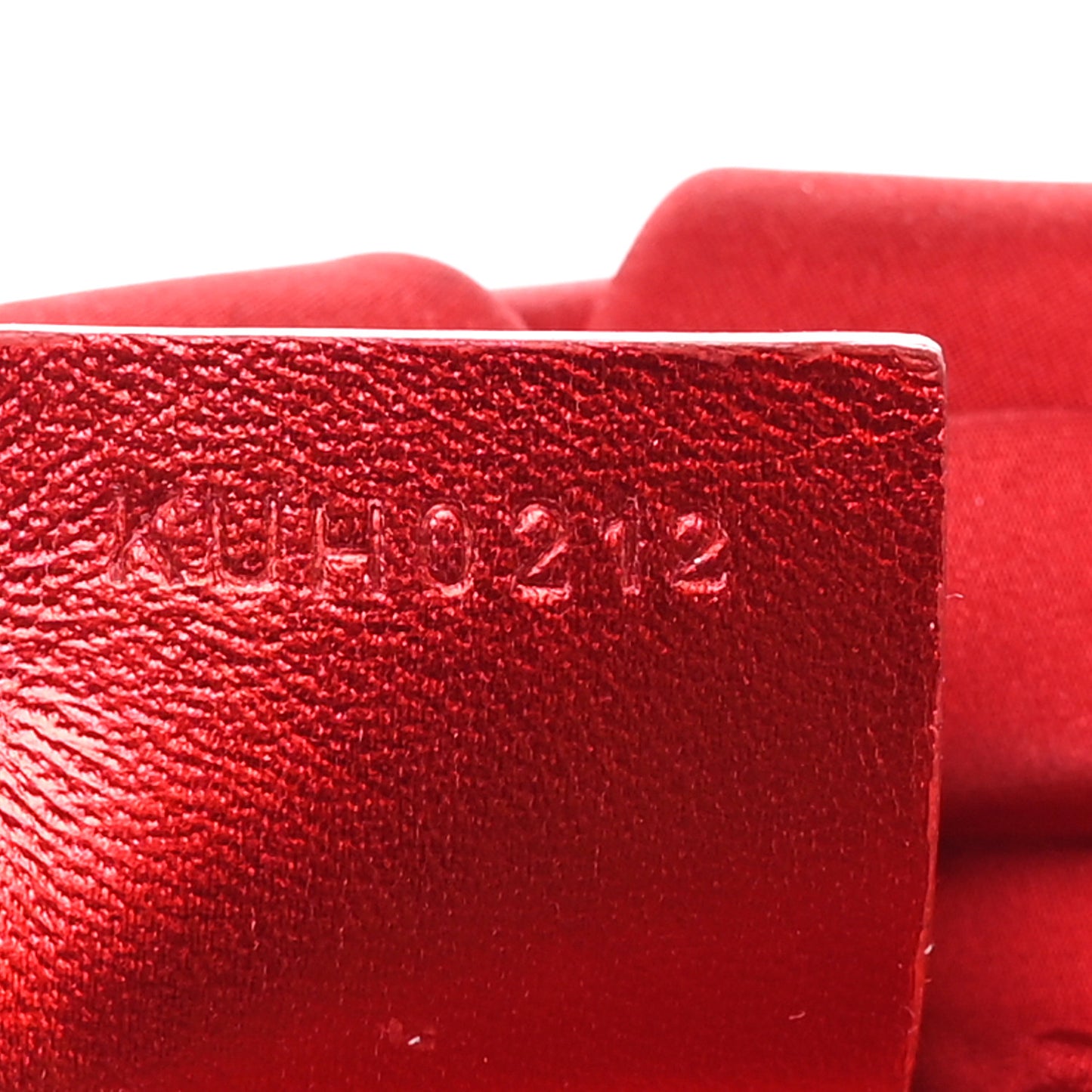Satin Mini Kenny Shoulder Bag Red