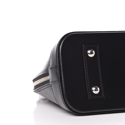 Louis Vuitton Epi Alma BB Black 8 of 10