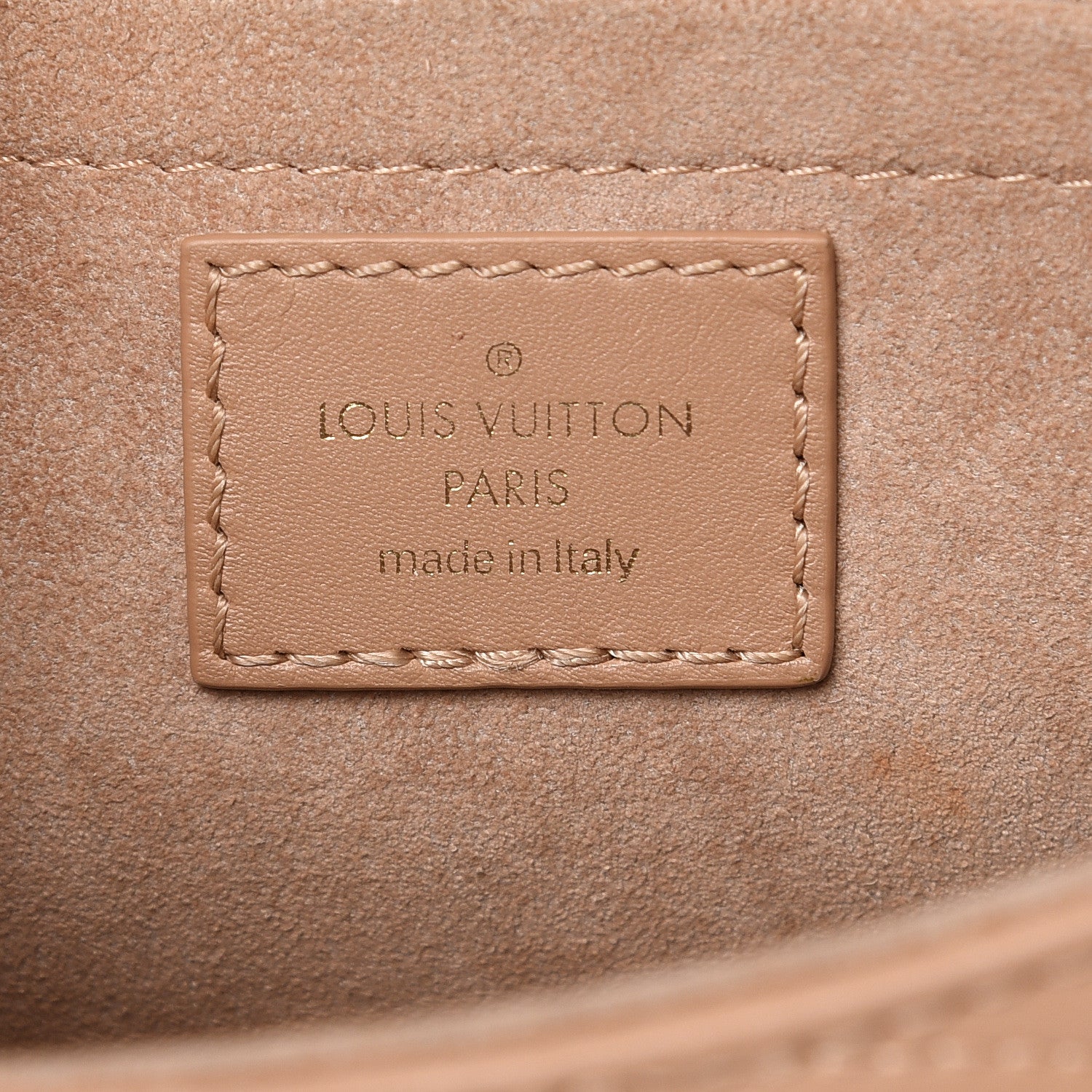 Louis Vuitton Calfskin New Wave Chain MM Noisette 6 of 13