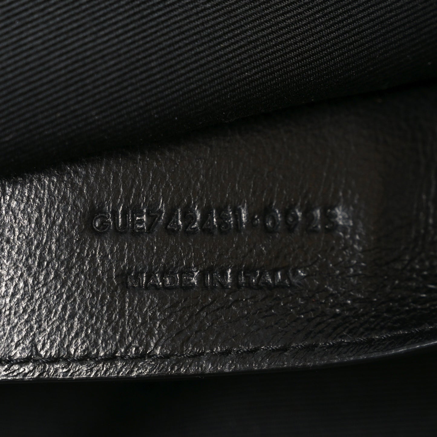 Lambskin Matelasse Monogram Large Jamie 4.3 Black