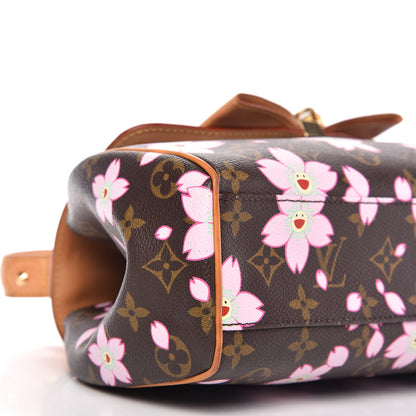 Louis Vuitton Monogram Cherry Blossom Sac Retro Bag Brown 6 of 11