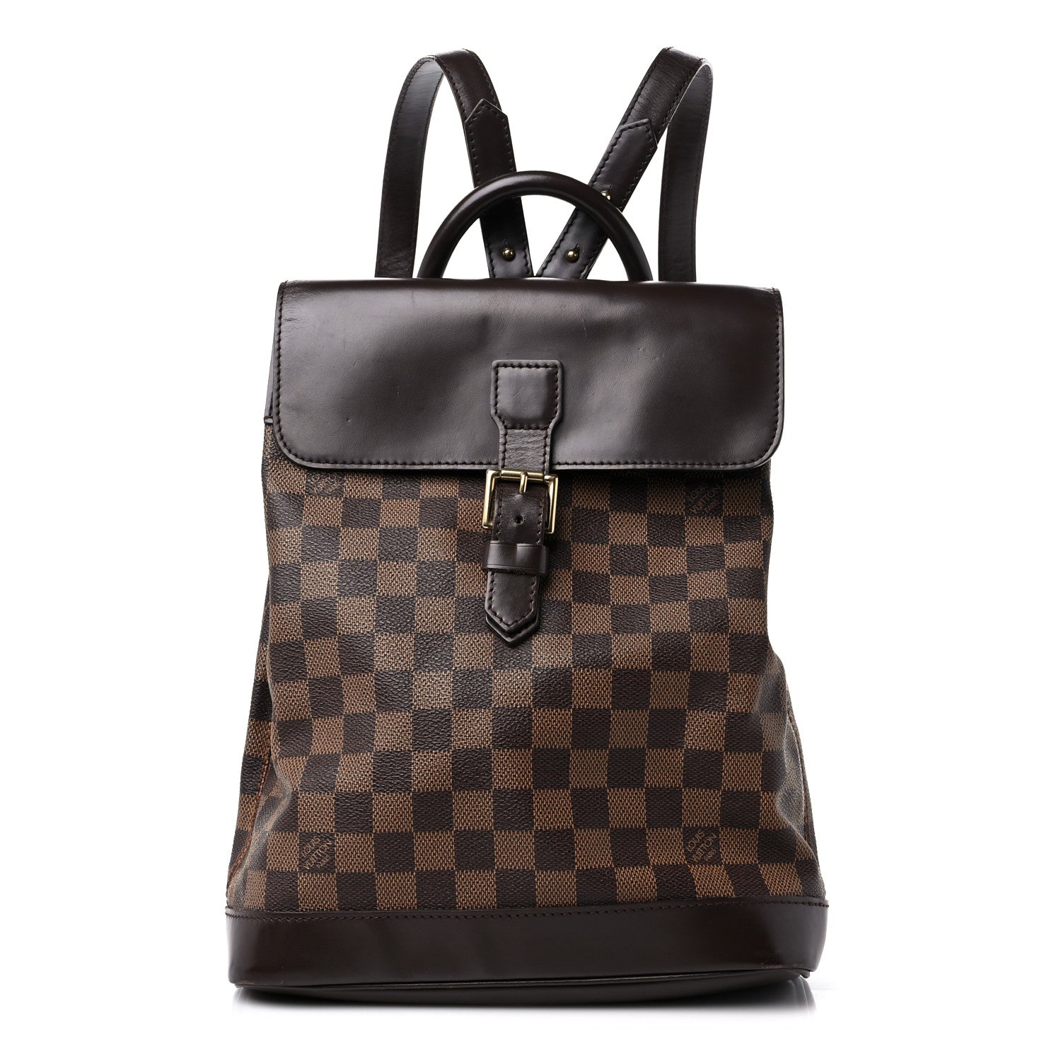Louis Vuitton Damier Ebene Soho Backpack 1 of 23