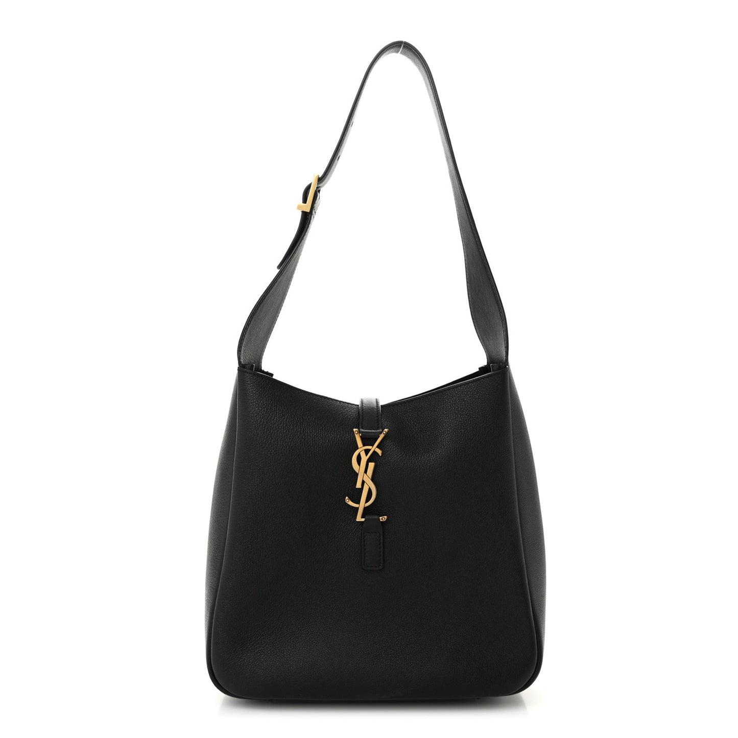 Smooth Calfskin Small Le 5 A 7 Soft Hobo Black