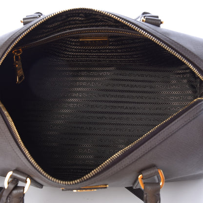 Prada Saffiano Lux Bauletto Grafite 5 of 8