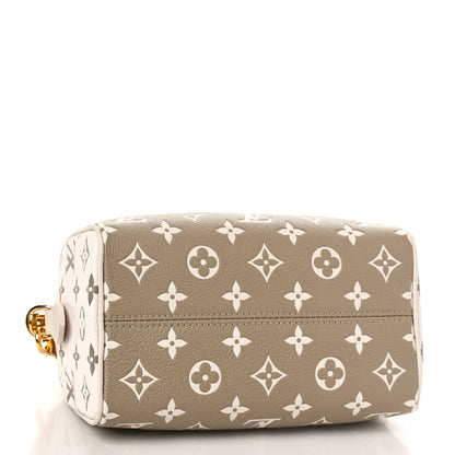 Louis Vuitton Empreinte Monogram Spring in the City Speedy Bandouliere 20 Kaki Beige Cream 4 of 9
