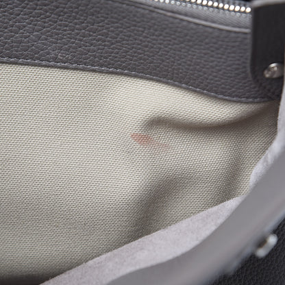 Saint Laurent Grained Calfskin Small Supple Sac De Jour Mouse Grey 8 of 13