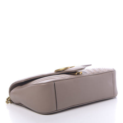 Gucci Calfskin Matelasse Small GG Marmont Shoulder Bag Porcelain Rose 4 of 10