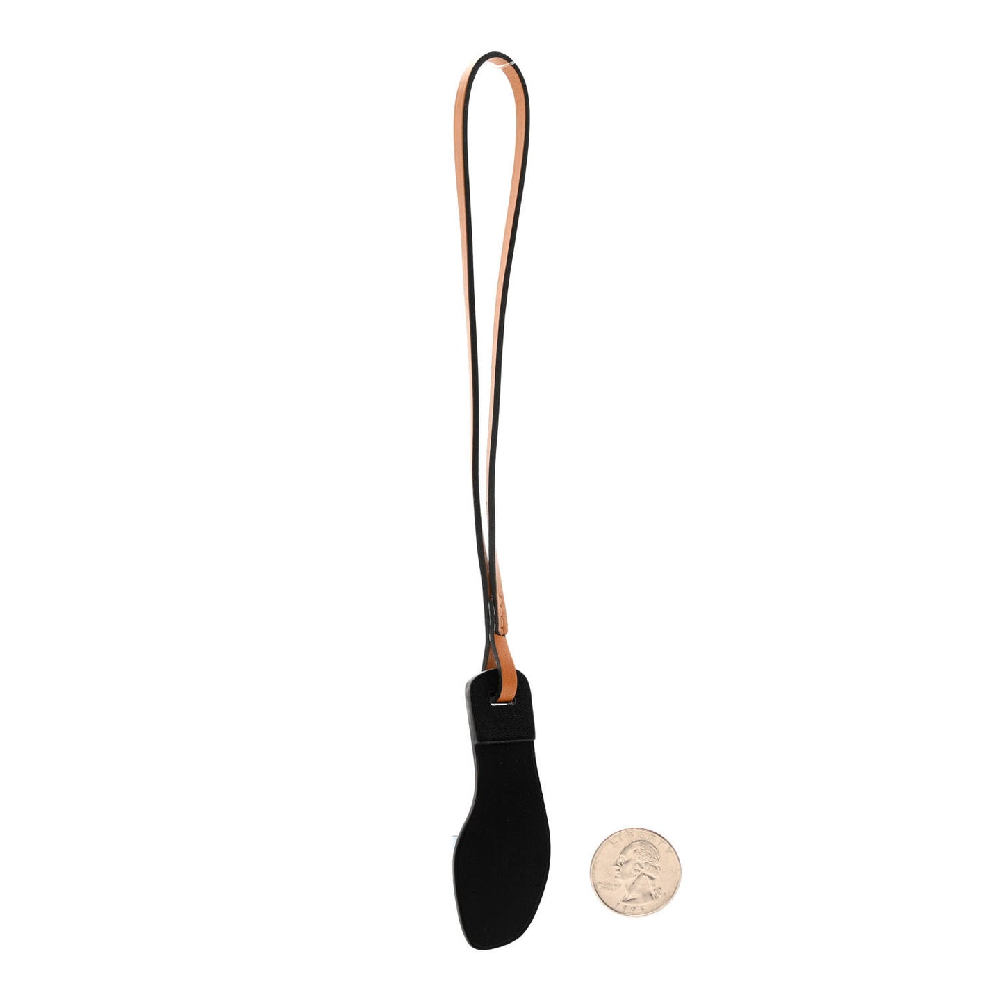 Epsom Butler Calfskin Hunter Oran Nano Bag Charm Bleu Brume