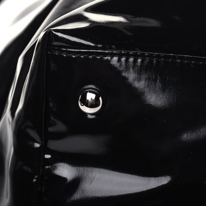 Chanel Vinyl Large La Pausa Bay Shopping Bag Black 12 of 25