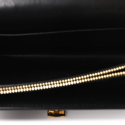 The Row Sleek Calfskin The Sofia 8.75 Top Handle Black 4 of 8