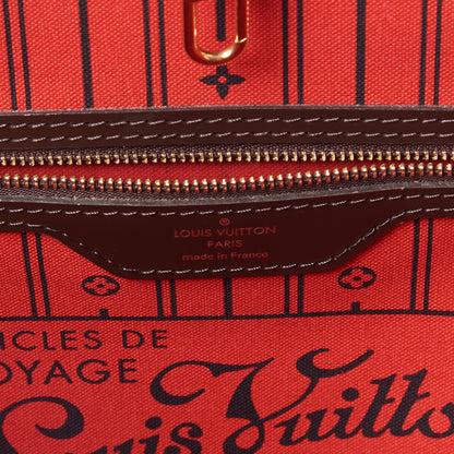 Louis Vuitton Damier Ebene Neverfull MM 8 of 9