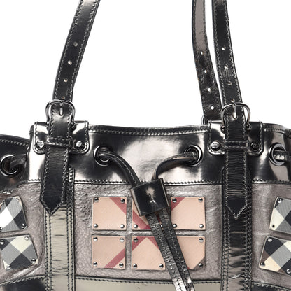 Burberry Prorsum Super Nova Warrior Studded Hobo Metallic 16 of 16