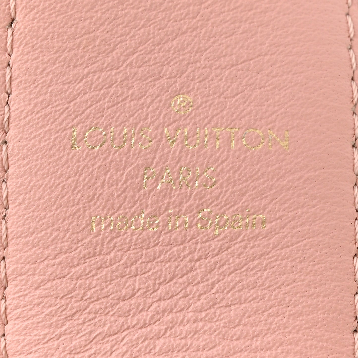 Monogram Bandouliere Shoulder Strap Rose Poudre