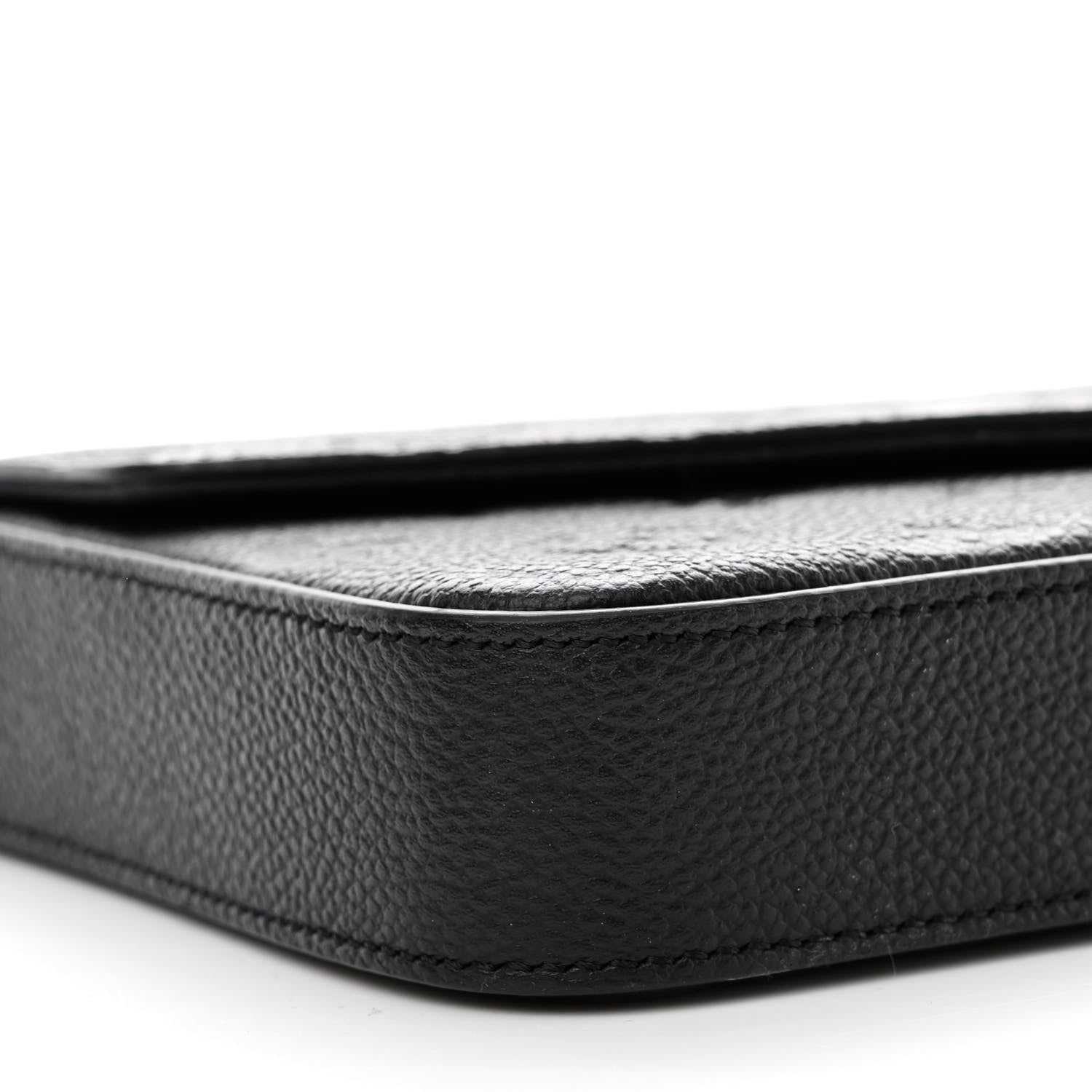Louis Vuitton Empreinte Pochette Felicie Chain Wallet Black 12 of 13