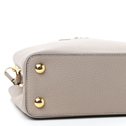 Louis Vuitton Taurillon Capucines BB Galet 7 of 8
