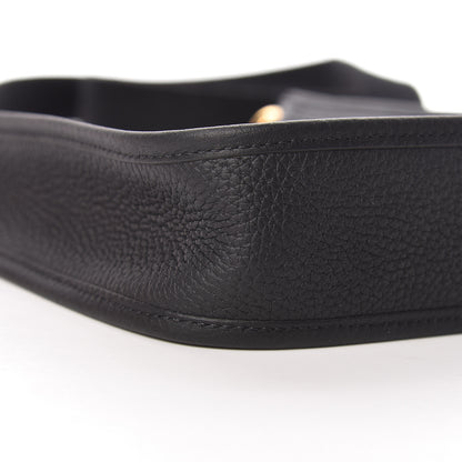 Hermes Taurillon Clemence Evelyne TPM Black 8 of 11