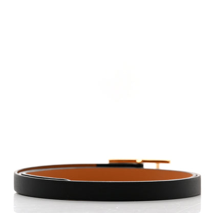 Hermes Chamonix Hapi 3MM Triple Tour Wrap Bracelet T1 Black 2 of 6