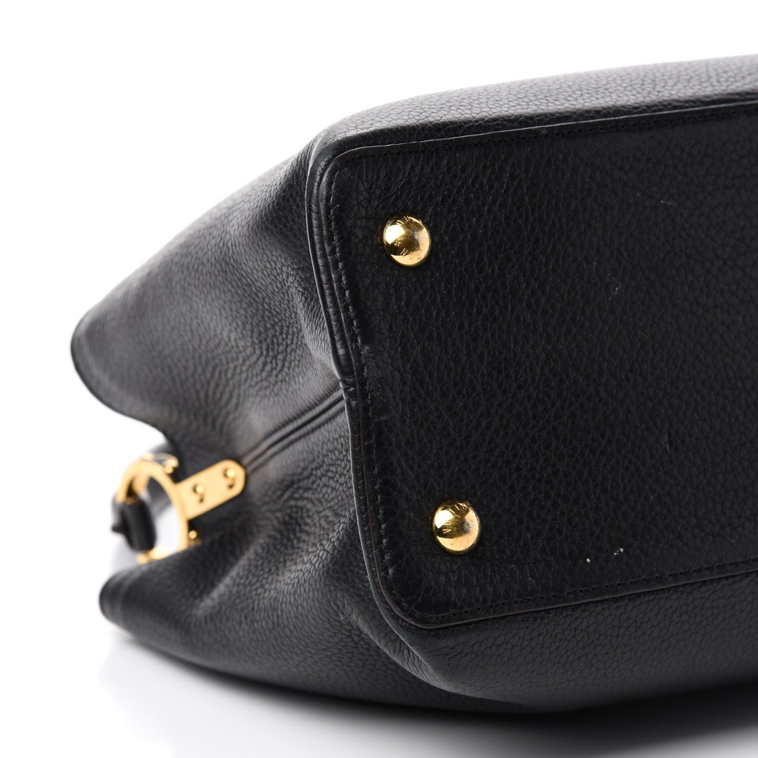 Louis Vuitton Taurillon Capucines PM Black 6 of 13