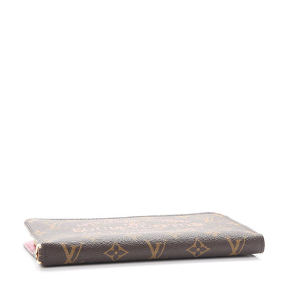 Louis Vuitton Monogram Articles de Voyage Ikat Insolite Wallet Rose Velours 4 of 8