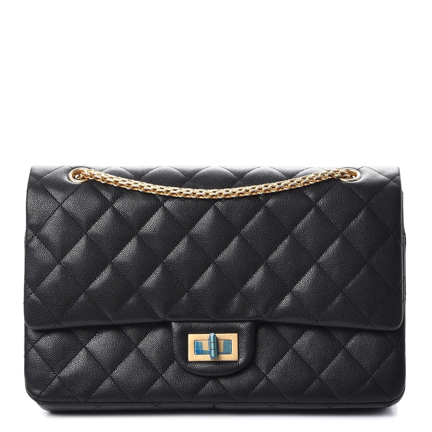 Caviar Quilted 2.55 Reissue 227 Flap Black