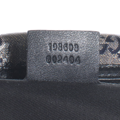 Gucci Crystal Monogram Joy Medium Boston Black 7 of 7