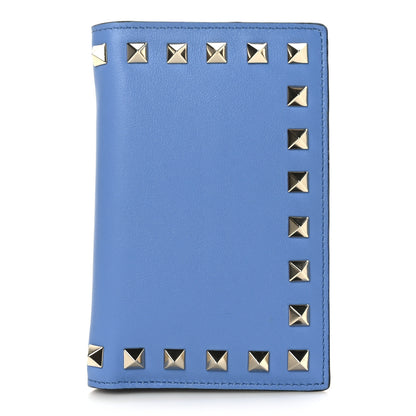 Valentino Garavani Calfskin Rockstud Bi-Fold Organizer Wallet Angel 1 of 7