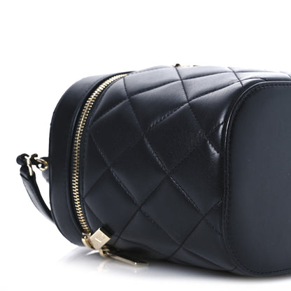 Chanel Lambskin Quilted Trendy Vanity Case Black 9 of 12