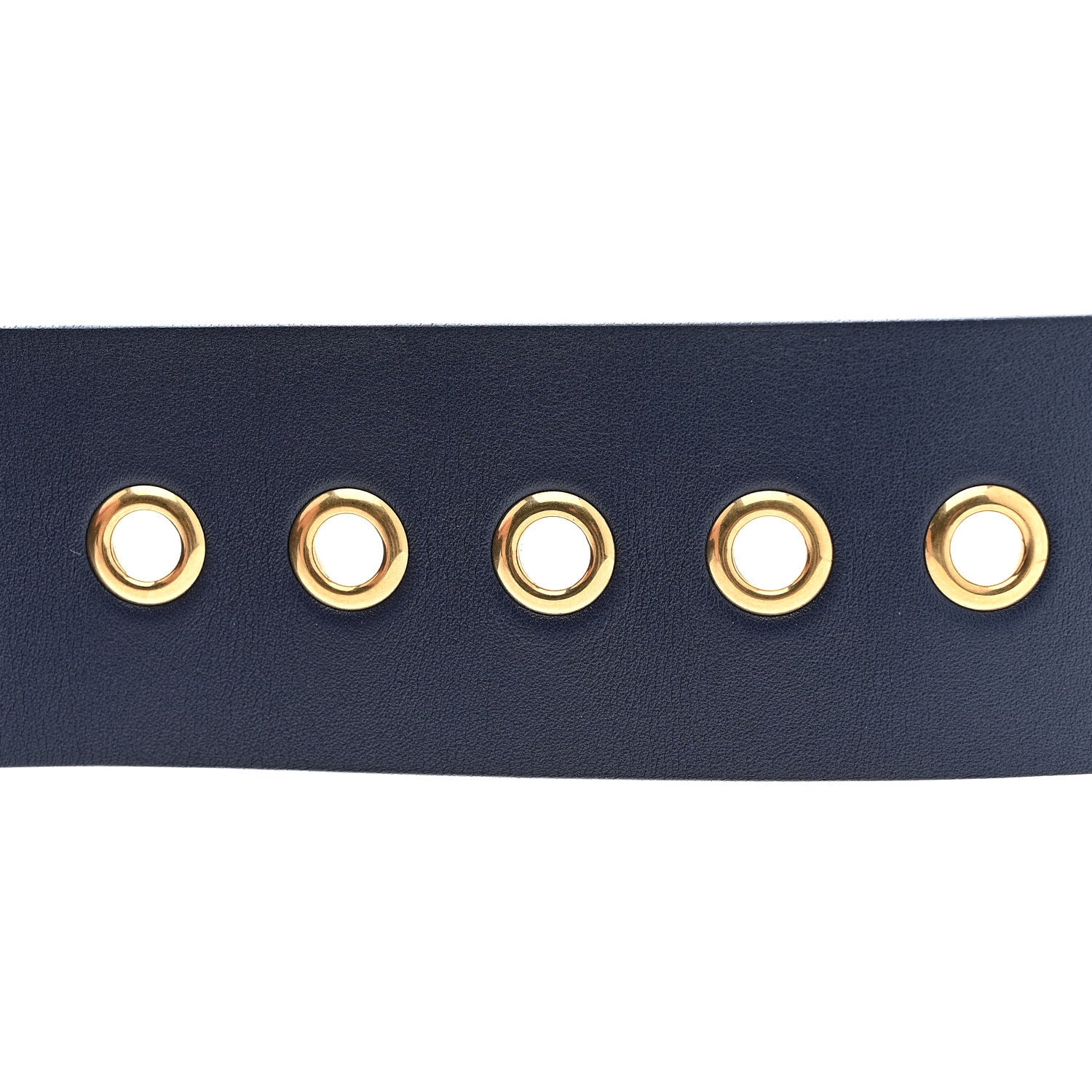 Christian Dior Calfskin Diorquake Belt 80 32 Blue 4 of 6