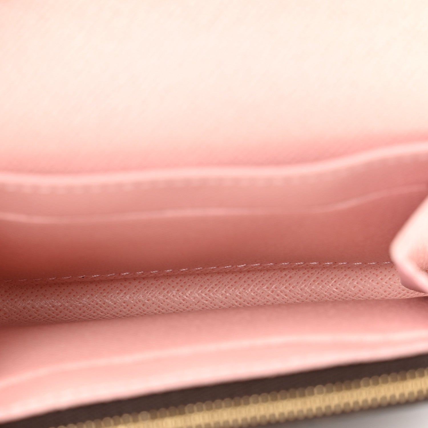 Louis Vuitton Damier Ebene Rosalie Coin Purse Rose Ballerine 5 of 7