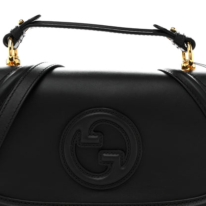 Gucci Arabella Calfskin Medium Blondie Top Handle Bag  Black 8 of 13