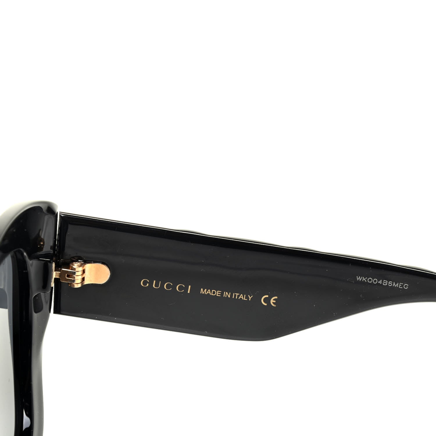 Gucci Acetate GG Butterfly Sunglasses GG0808S Black 5 of 6