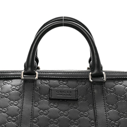 Gucci Guccissima Signature Large Duffle Black 9 of 11