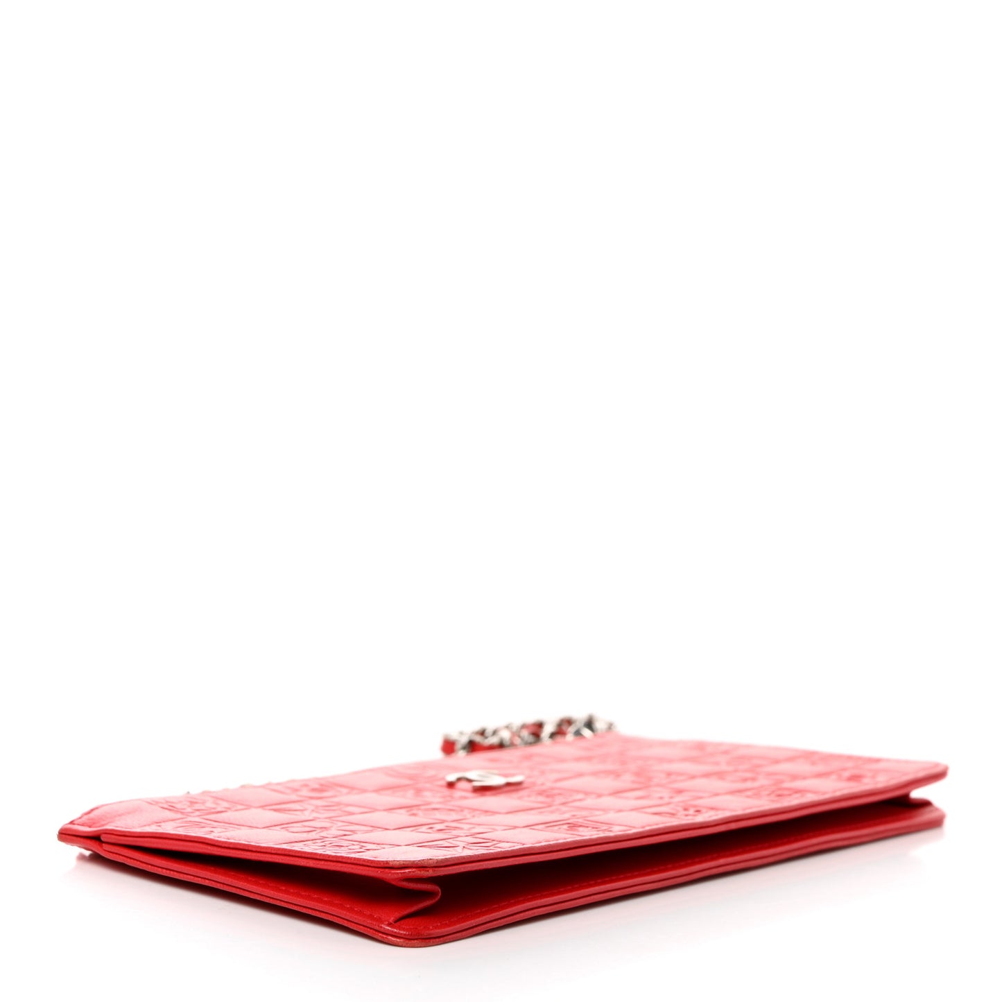 Lambskin Precious Symbols Pochette Red